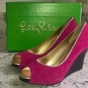 Lily Pulitzer Heels Size 6.5